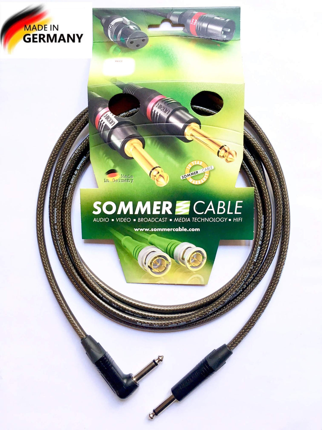 Sommer Cable Instrumentenkabel SC-Spirit XXL Klinke NP2X-BAG/Klinke NP2RX-BAG (4,5m), 4,5m