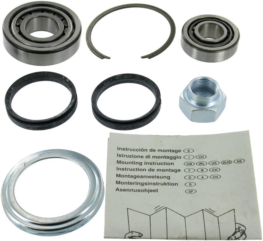 SKF Radlagersatz Radlager Set Vorne | VKBA 3322 | Für FEROZA