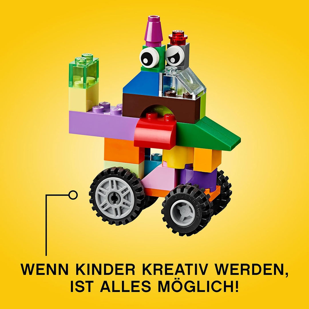 LEGO 10696 Classic Mittelgrosse Bausteine-Box, Bausteine mit Aufbewahrungsbox für Kinder, Geschenk f