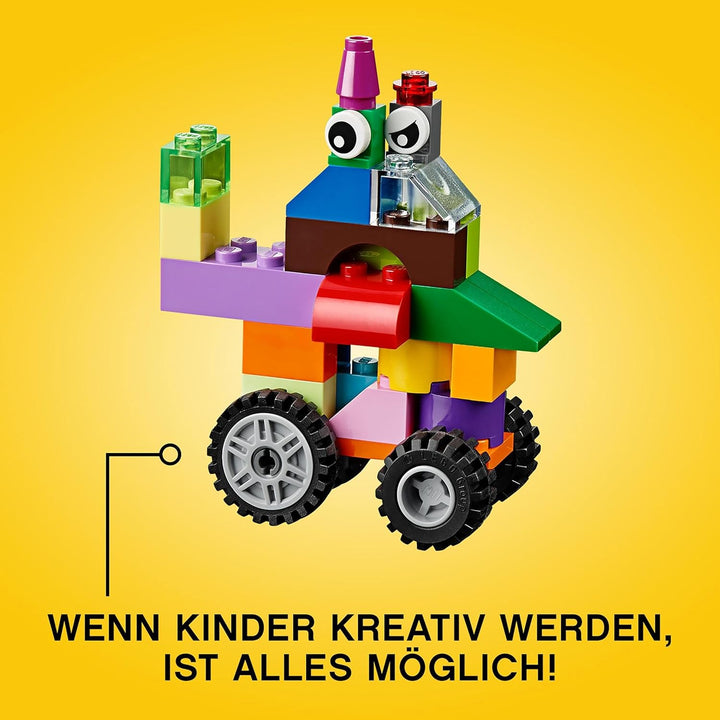 LEGO 10696 Classic Mittelgrosse Bausteine-Box, Bausteine mit Aufbewahrungsbox für Kinder, Geschenk f