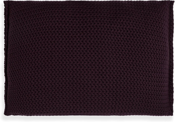 Knit Factory - Maxx Kissen - Aubergine - 60x40 cm