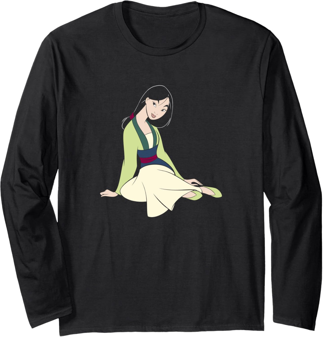 Disney Mulan Large Poster Langarmshirt