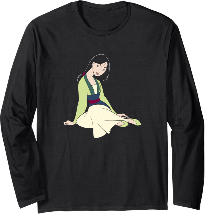 Disney Mulan Large Poster Langarmshirt