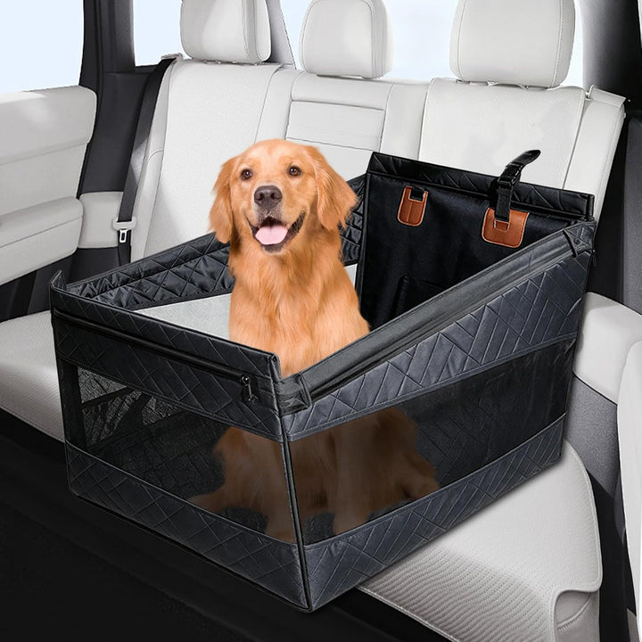 Hunde Rücksitz Auto Bett für Reisen mit Stabilität wasserfest Rutsch | Geräumiger Innenbereich verbe