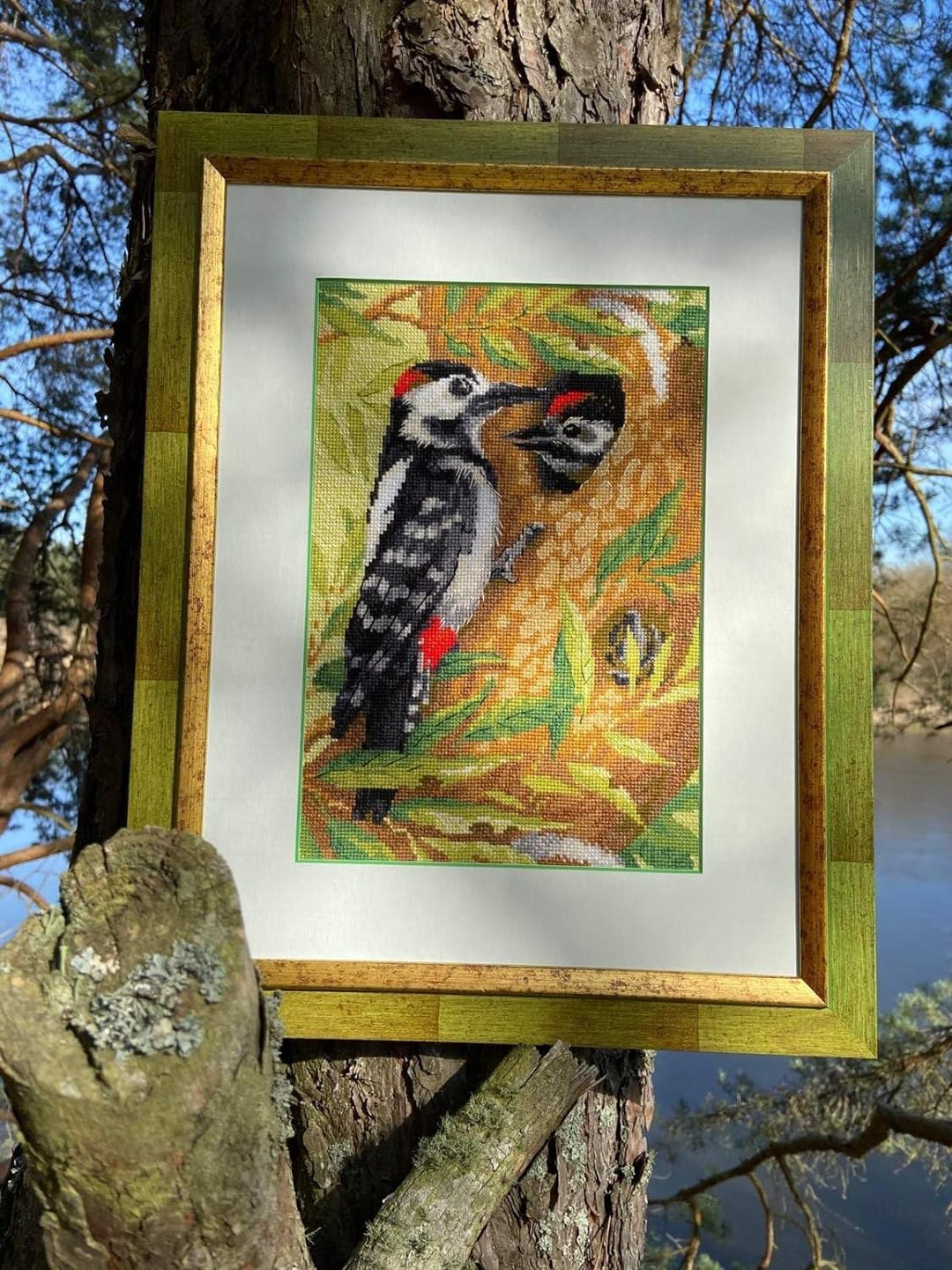 Riolis 1851 Kreuzstich-Set, Mehrfarbig, 21x30cm