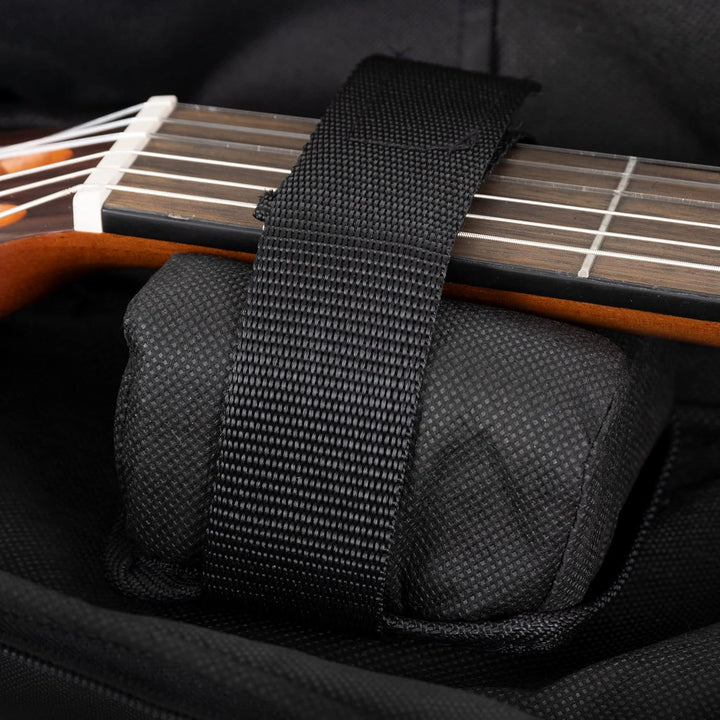 ROCKTILE Klassik-Gitarrentasche 4/4-Grösse - wasserabweisender Gigbag mit weicher Polsterung und Fix