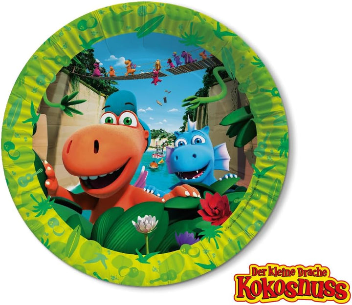 Drache Kokosnuss Partyset mit Mitgebsel // * DRACHE KOKOSNUSS * Dekoration