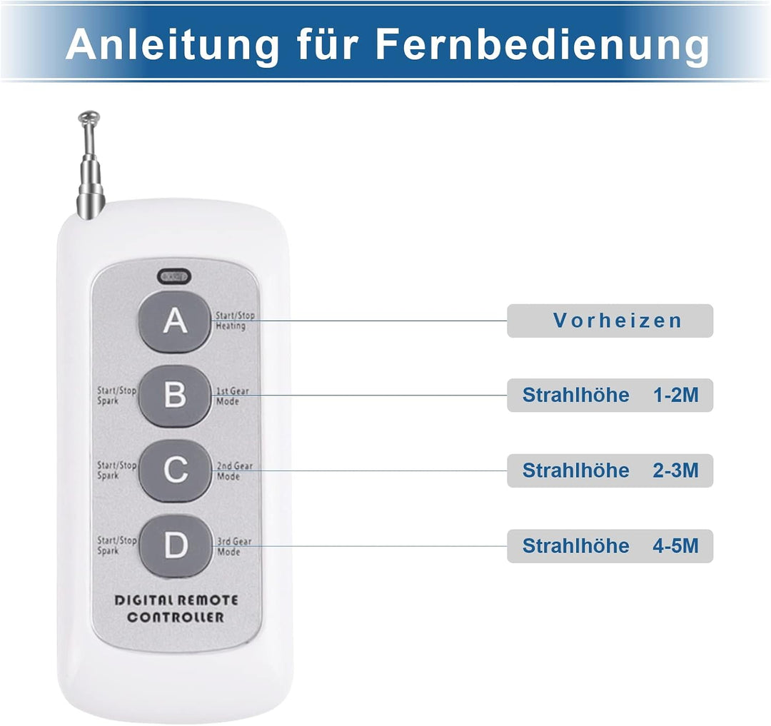 530W Pyrotechnikmaschinen,DMX Bühneneffekt Funkenmaschine mit Fernbedienung, kalte Funken Effekt Mas