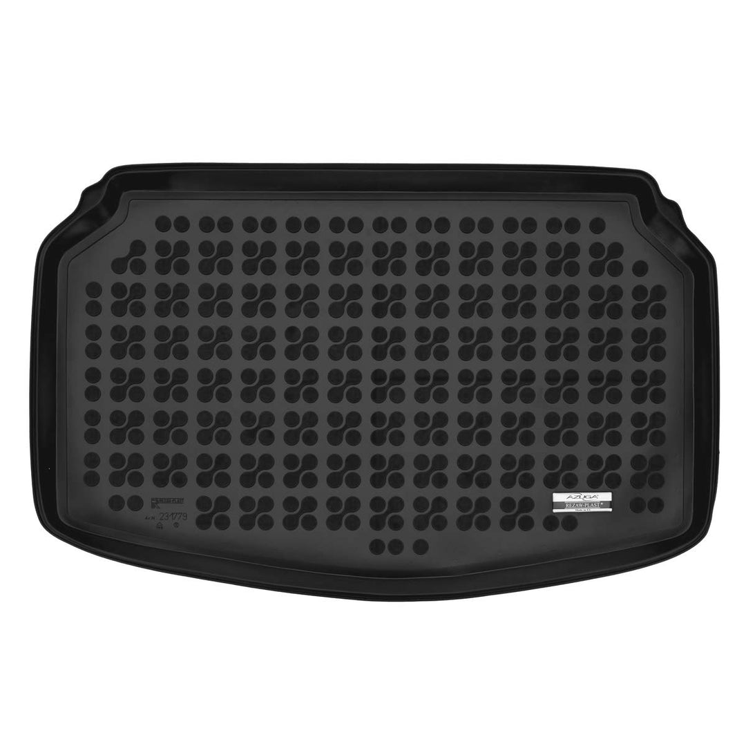 AZUGA Gummi Kofferraumwanne Premium Antirutsch passend für Toyota Yaris ab 9/2020 (vertiefter Boden)