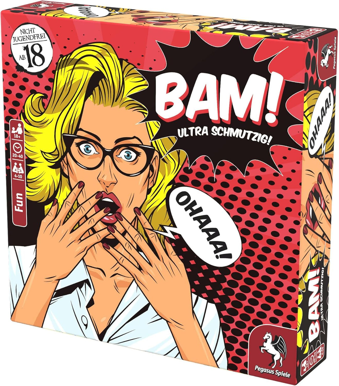 Pegasus Spiele 18303G - Bam - Ultra Schmutzig Klassisch, Klassisch