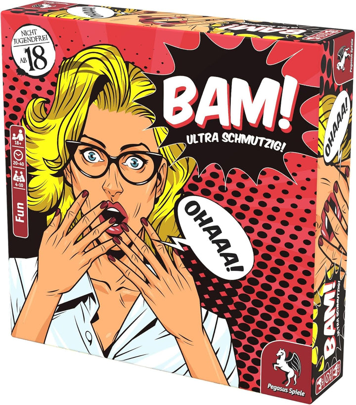 Pegasus Spiele 18303G - Bam - Ultra Schmutzig Klassisch, Klassisch