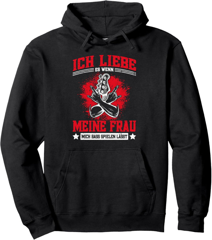 Lustiger Bassisten Spruch - Gitarre Bassgitarre & Bassist Pullover Hoodie