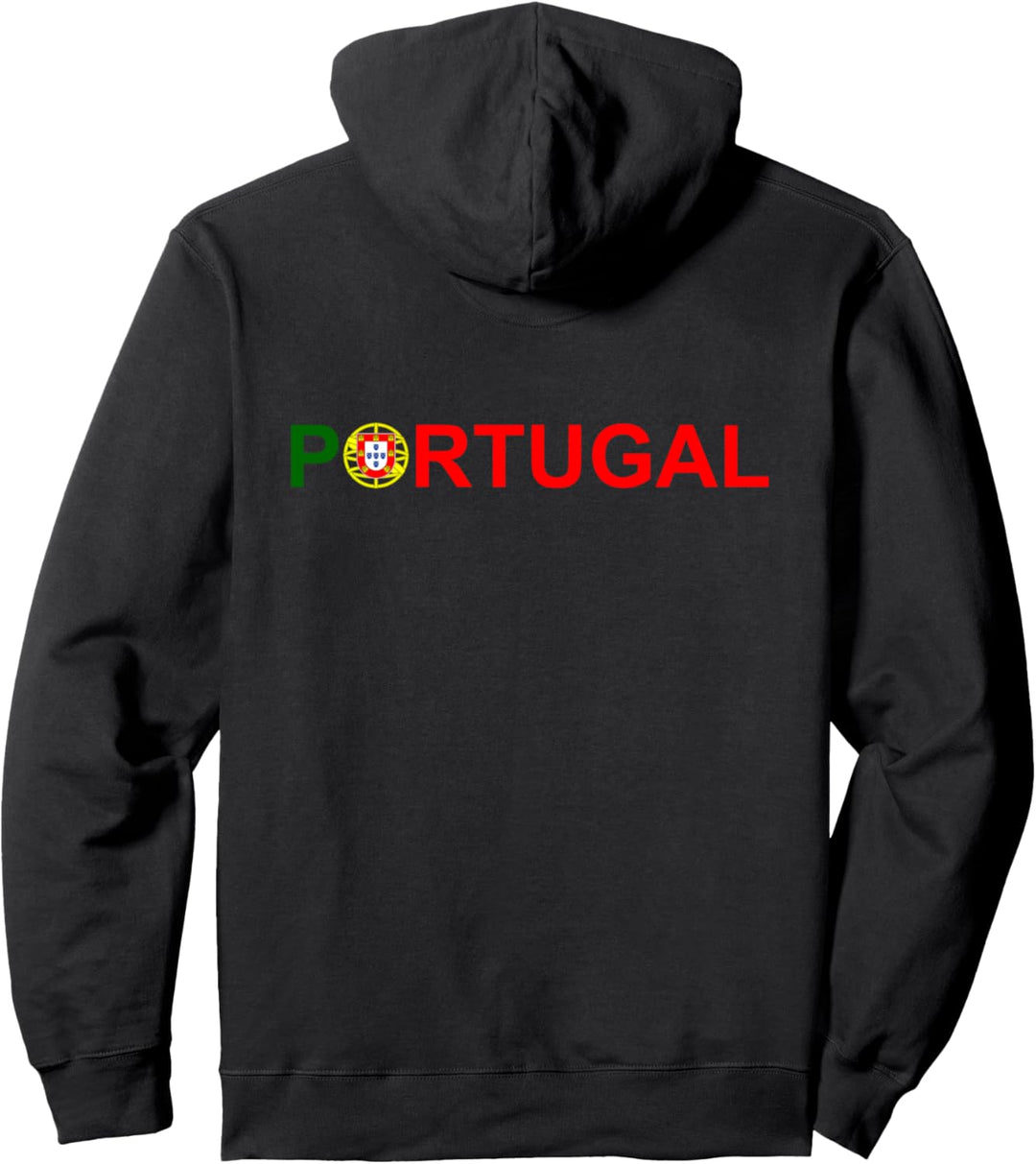 Portugiesische Flagge Stolz Reise Urlaub Fahne Portugal Pullover Hoodie