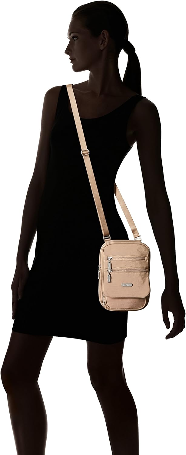 Baggallini RFID Journey Crossbody Strand, Strand