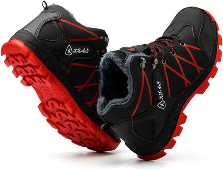 YisiNP Sicherheitsschuhe Herren Damen S3 Winter Arbeitsschuhe mit Stahlkappe Wasserdicht 36 EU Schwa