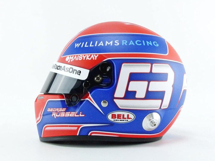 Mini Helmet 4100109 Sammlerstück Modellauto, rot/blau, S