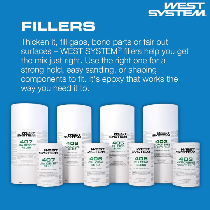 West System 403 MICROFIBRAS, 750 g
