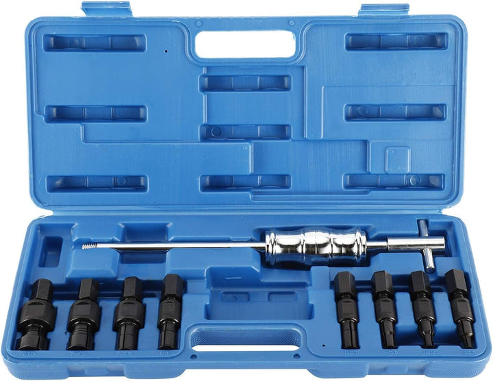 FreeTec 9-TLG Radlager Abzieher Set Blind Kugellager Abzieher Entferner Schiebehammer Innenbausatz 8