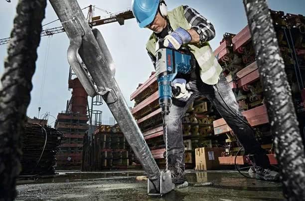 Bosch Professional Bohrhammer mit SDS max GBH 8-45 D (12,5 J Schlagenergie, inkl. Zusatzgriff, im Ha