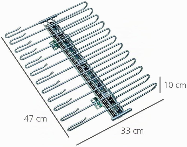WENKO Schrankauszug Hosenbügel + Schwamm