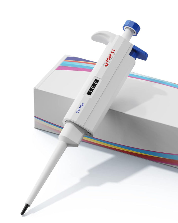 0,5-10µl Pipetten Pipettor Micropipette Mikropipette Labor Einkanal Pipettierer Mikroliterpipetten L