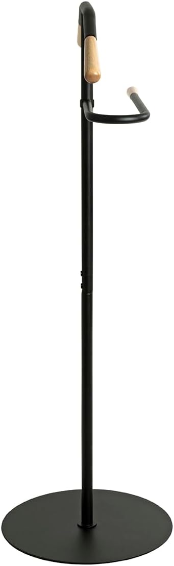 HAKU Möbel Diener, Natur, Schwarz, Metall – Masse: 34 x 50 x 105 cm, Stil: Modern