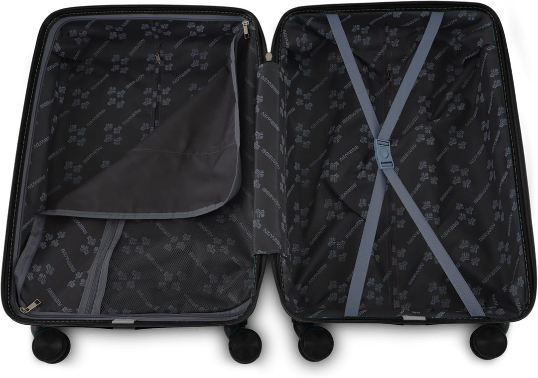 Berwin Reisekoffer aus Polypropylen (PP) Hartschalenkoffer Trolley Koffer Suitcase Luggage Modell Ca
