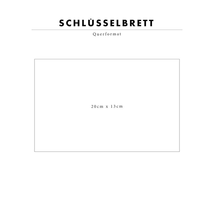 Schlüsselbrett Zuhause ist da wo mein Schlüssel passt | Witziges Schlüsselboard mit Spruch - Platz f