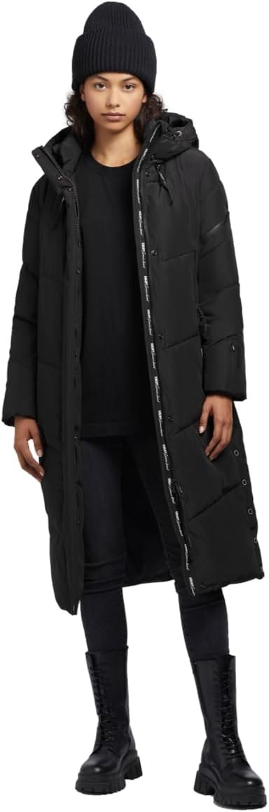 khujo Damen Steppmantel Sonje 5 XS Schwarz, XS Schwarz