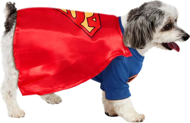 DC Comics Haustierkostüm Superman, gross Large (Pack of 1), Large (Pack of 1)