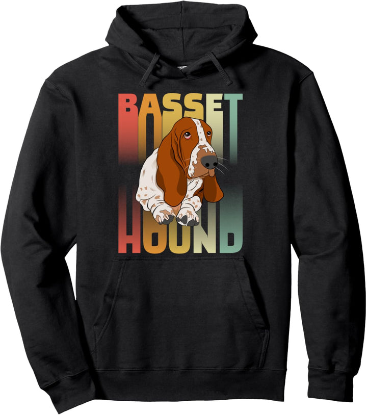 Lustiges Basset Hound Welpe Slogan Geschenk Pullover Hoodie