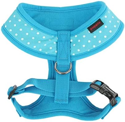 Puppia Hundegeschirr, gepunktet, Grösse L, Himmelblau himmelblau L, himmelblau L