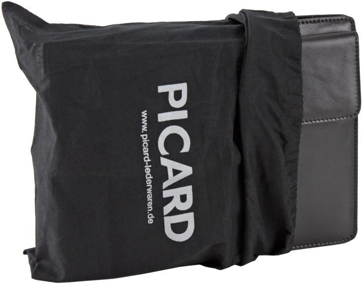 Picard Herren Schreibmappe TOSCANA aus Rindsleder OneSize | mit Reissverschluss | Schreibmappe | Bus