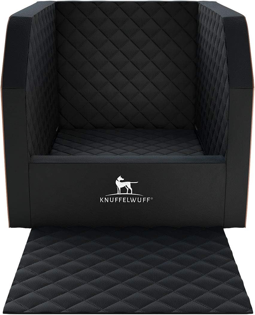 Knuffelwuff Cargo Hundebox Auto Hunde Autositz Hundetransportbox Transportbox Hund Rücksitz 60 x 50