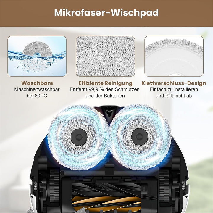 22 Stück Zubehör für Dreame X50 Ultra Complete/L50 Pro Ultra/X50 Master/L40s Pro Ultra Saugroboter,