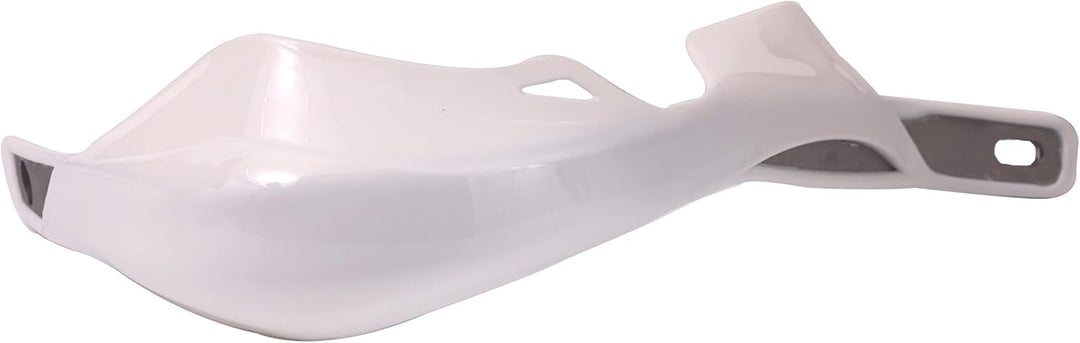 Paar Weiss Universal Motorrad Handschützer 22mm 7/8", Weiss