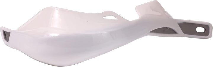 Paar Weiss Universal Motorrad Handschützer 22mm 7/8", Weiss