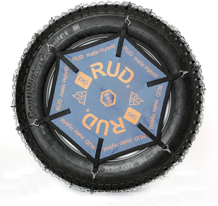 RUD Schneeketten RUDmatic HYBRID, Gr. H108, 1 Paar [Art. 4717320], H108