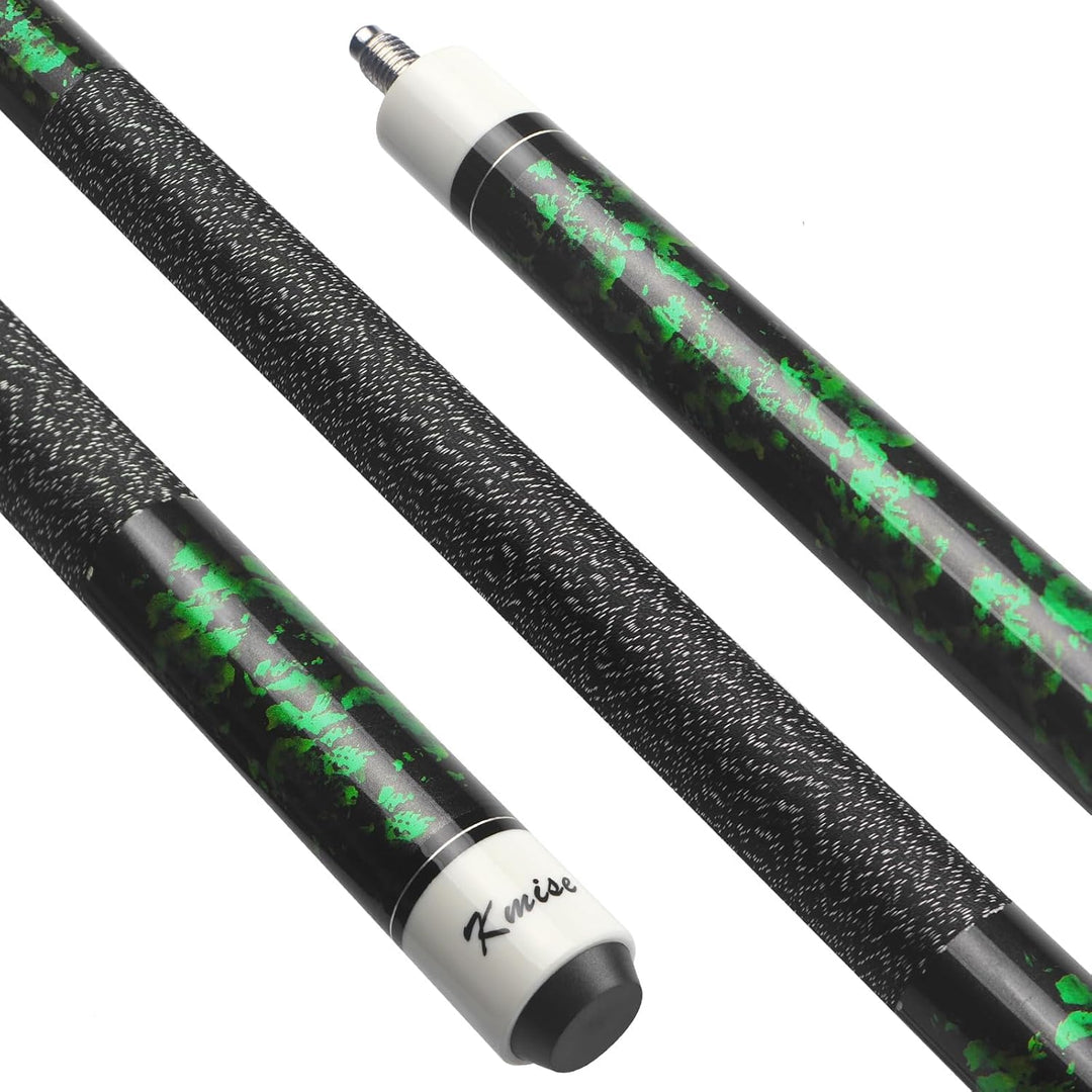 Kmise Billard Queue-Set, 147cm 18–21 oz Professionelles Billardqueue aus kanadischem Ahorn, Neuer ve