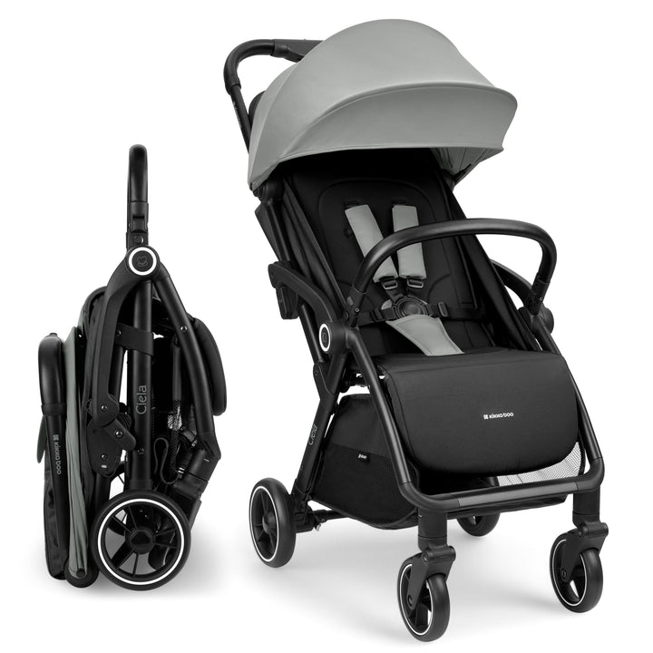 KikkaBoo Buggy Kinderwagen Reisebuggy CIELA, Bis 22 kg, Leicht (7,1 kg), One-Hand-Faltbar, Atmungsak