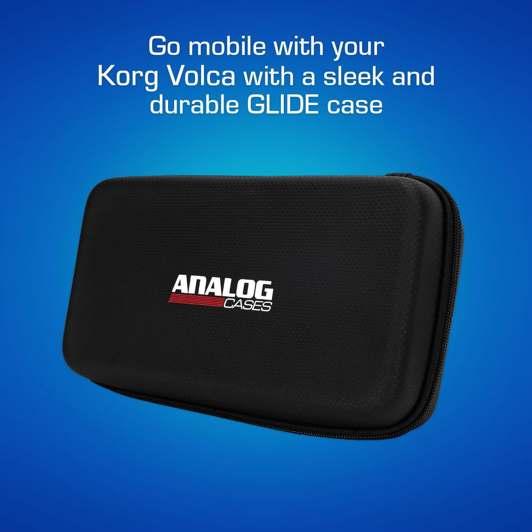 Analog Cases Glide Case für Korg Volca Series oder vergleichbare Synthesizer (Transporttasche gefert