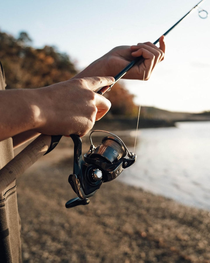Daiwa Crossfire LT Rotationsrolle – leichtes AIRDRIVE-Design, robuste Digigear-Spule, LC-ABS-Spule,