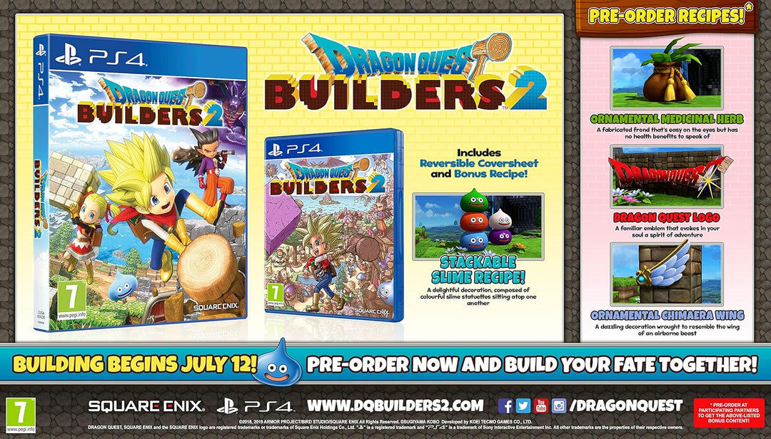 Dragon Quest Builders 2 (Playstation 4) [ ]