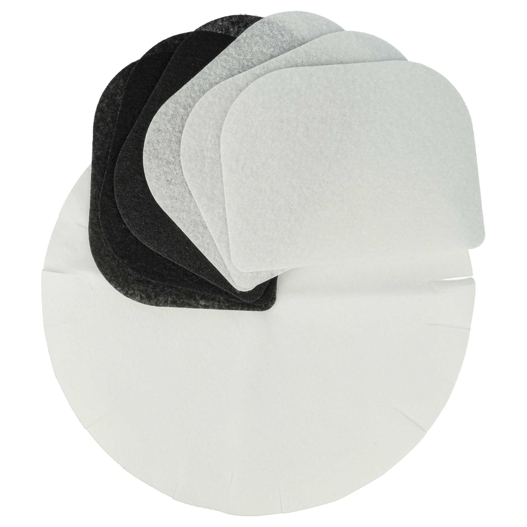 vhbw 3X Kohle-Filter, 6X Papierfilter, 3X Fettdunstfilter kompatibel mit DeLonghi F8 Serie Fritteuse