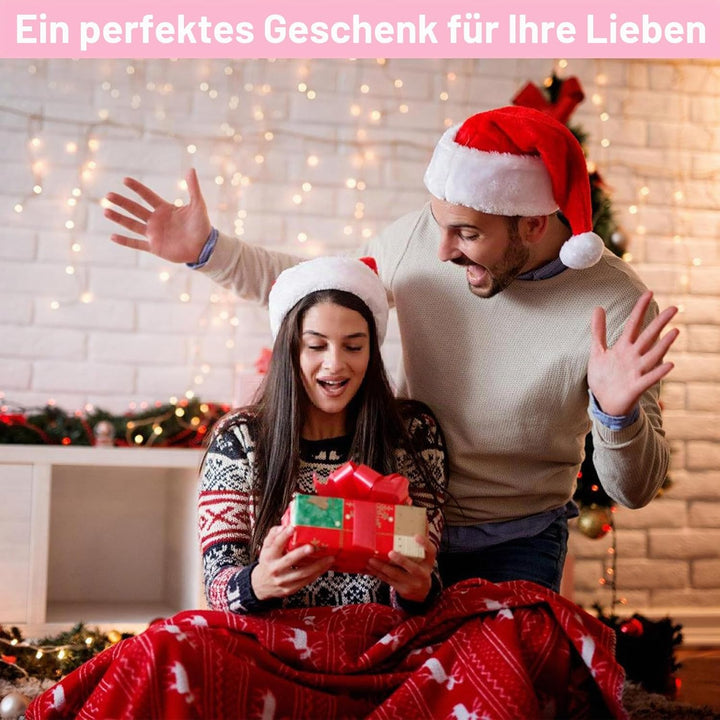 7CDXD Häkelset, Häkelset Set für Anfänger, Strickset enthält 12 Spulen Häkelgarn, 14 Häkelnadeln, 4