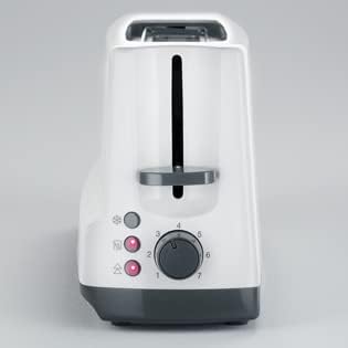 SEVERIN Automatik-Langschlitztoaster, Automatik-Toaster mit Brötchenaufsatz, Edelstahl Toaster zum T