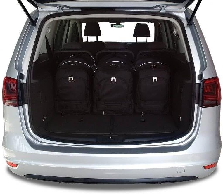 KJUST Dedizierte Reisetaschen 5 STK kompatibel mit VW Sharan II 2010+ Car Bags