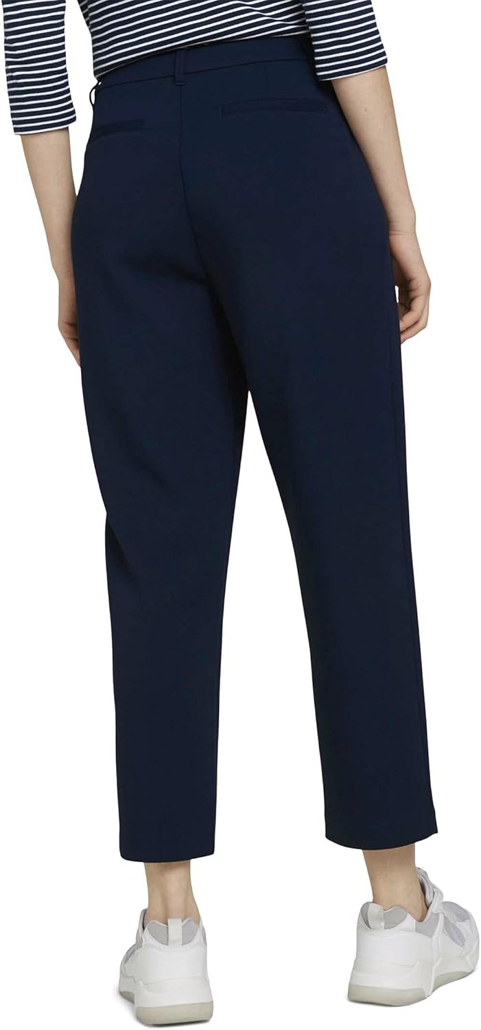 TOM TAILOR Damen Hosen & Chino Barrel Leg Hose Sky Captain Blue,42,10668,6000