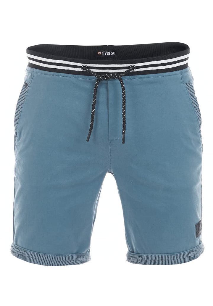 riverso Herren Shorts RIVMichel Kurze Bermuda Hose Regular Fit Sommer Sport Strand Shorts Tunnelzug