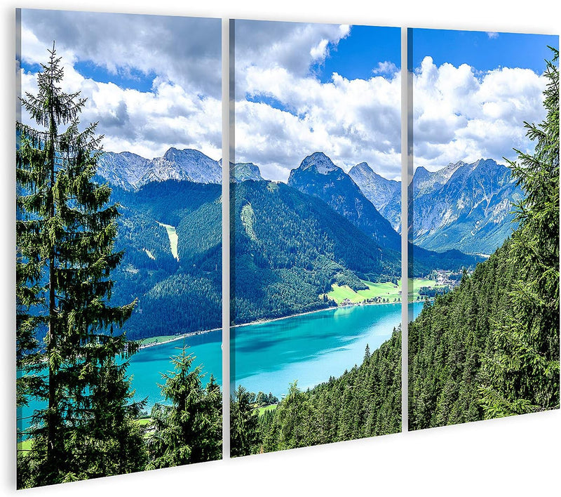 islandburner Bild auf Leinwand Achensee See In Österreich Pertisau Bilder Wandbilder Poster Leinwand